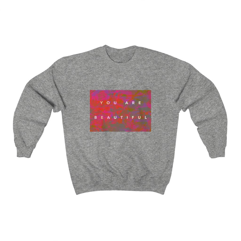 You Are Beautiful | Unisex Heavy Blend™ Crewneck Sweatshirt