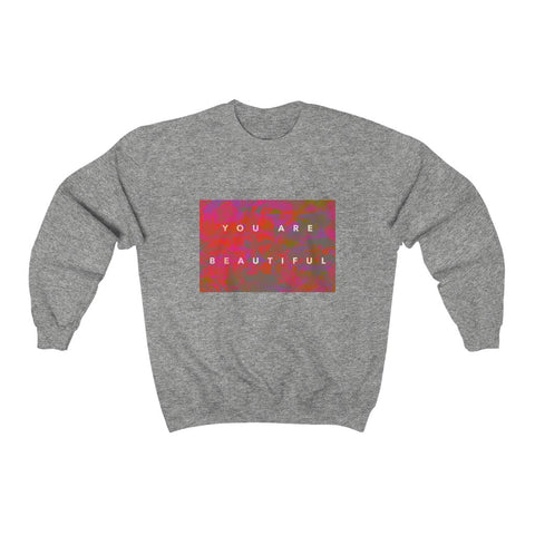 You Are Beautiful | Unisex Heavy Blend™ Crewneck Sweatshirt